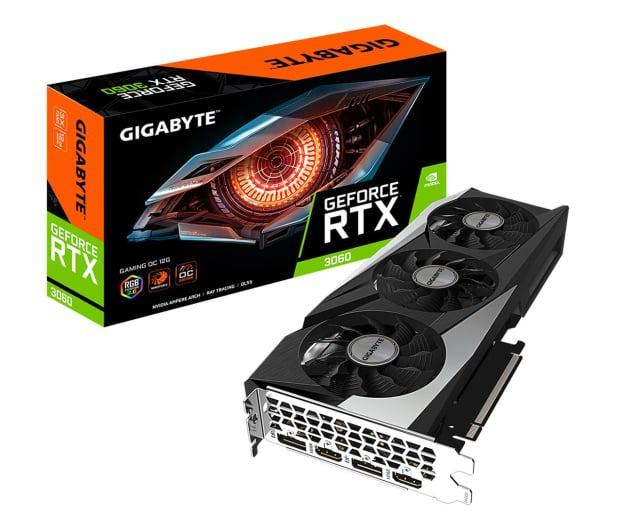 GIGABYTE RTX 3060 Gaming OC 2.0 12GB GDDR6 192bit LHR 2DP/2HDMI GV-N3060GAMING OC-12GD 2.0 - 661713 - zdjęcie